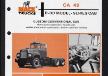 Merevvázak Mack RS457L CA49 1150 4x2