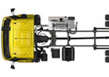 Merevvázak DAF XB 190 FA 16t