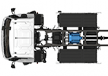 Merevvázak DAF XB 190 FA 19t Electric