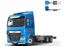 Merevvázak DAF XF 450 FAS Low Deck