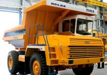 Merevvázas dömperek Belaz 7540E