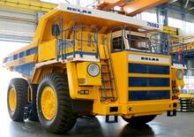 Merevvázas dömperek Belaz 75585