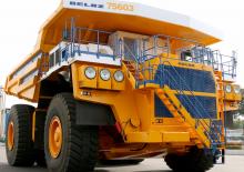 Merevvázas dömperek Belaz 75605