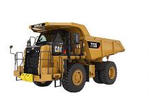 Merevvázas dömperek Caterpillar 772G