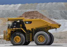 Merevvázas dömperek Caterpillar 796 AC