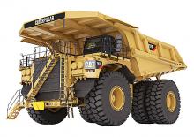 Merevvázas dömperek Caterpillar 797F