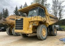 Merevvázas dömperek Komatsu HD405-6
