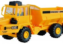 Merevvázas dömperek Terex-Kaelble KK 25  6x6