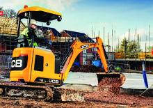 Minikotrók JCB 16C-I