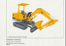 Minikotrók John Deere Construction 30