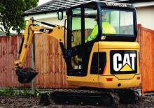 Minikotrók Caterpillar 301.6C