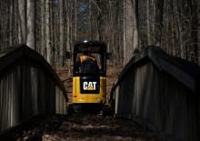 Minikotrók Caterpillar 301.7 CR