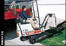 Minikotrók Bobcat 316 D