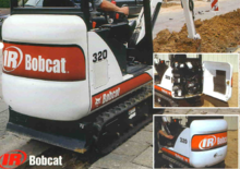 Minikotrók Bobcat 320 J