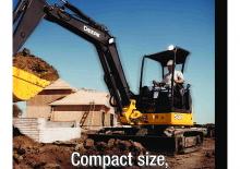 Minikotrók John Deere Construction 35D