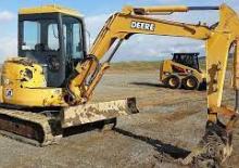 Minikotrók John Deere Construction 50ZTS