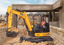 Minikotrók JCB 55Z