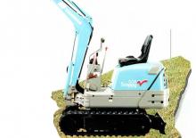 Minikotrók Yanmar B 08 RV