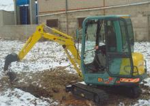 Minikotrók Yanmar B 15-3 EX