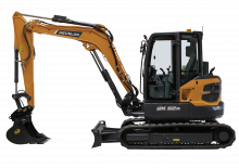 Lánctalpas kotrók Develon DX62R-7