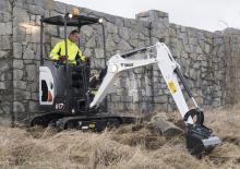 Minikotrók Bobcat E17z