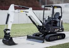 Minikotrók Bobcat E37