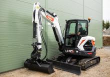 Minikotrók Bobcat E50z