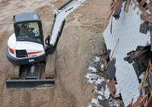 Minikotrók Bobcat E55W