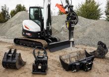 Minikotrók Bobcat E55z