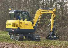 Minikotrók New Holland E57C