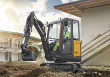 Minikotrók Volvo EC15E