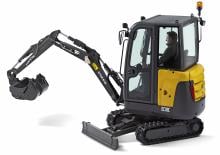 Minikotrók Volvo EC18C