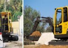 Minikotrók Volvo EC20 XT