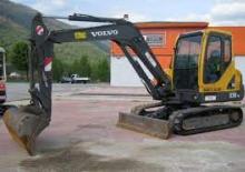 Minikotrók Volvo EC55B