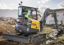 Minikotrók Volvo ECR58