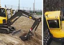 Minikotrók Volvo ECR58