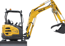Minikotrók SDLG ER636H Canopy
