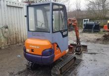 Minikotrók Fiat-Hitachi EX 17-2