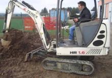 Minikotrók Terex-Schaeff HR 1