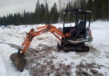 Minikotrók Kubota KH41