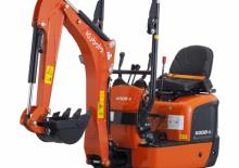 Minikotrók Kubota KX008-5