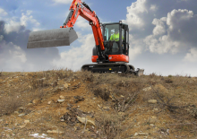 Minikotrók Kubota KX042-4a
