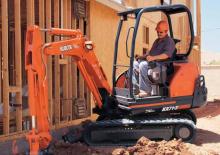 Minikotrók Kubota KX71-3S