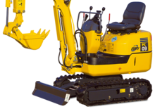 Minikotrók Komatsu PC09-1 STD