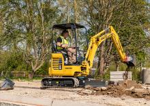 Minikotrók Komatsu PC18MR-5