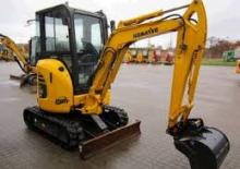 Minikotrók Komatsu PC20