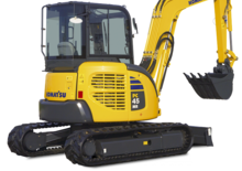 Minikotrók Komatsu PC45MR-3