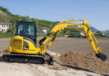 Minikotrók Komatsu PC55MR-5M