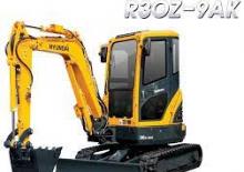 Minikotrók Hyundai R30Z-9AK