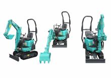 Minikotrók Kobelco SK 08